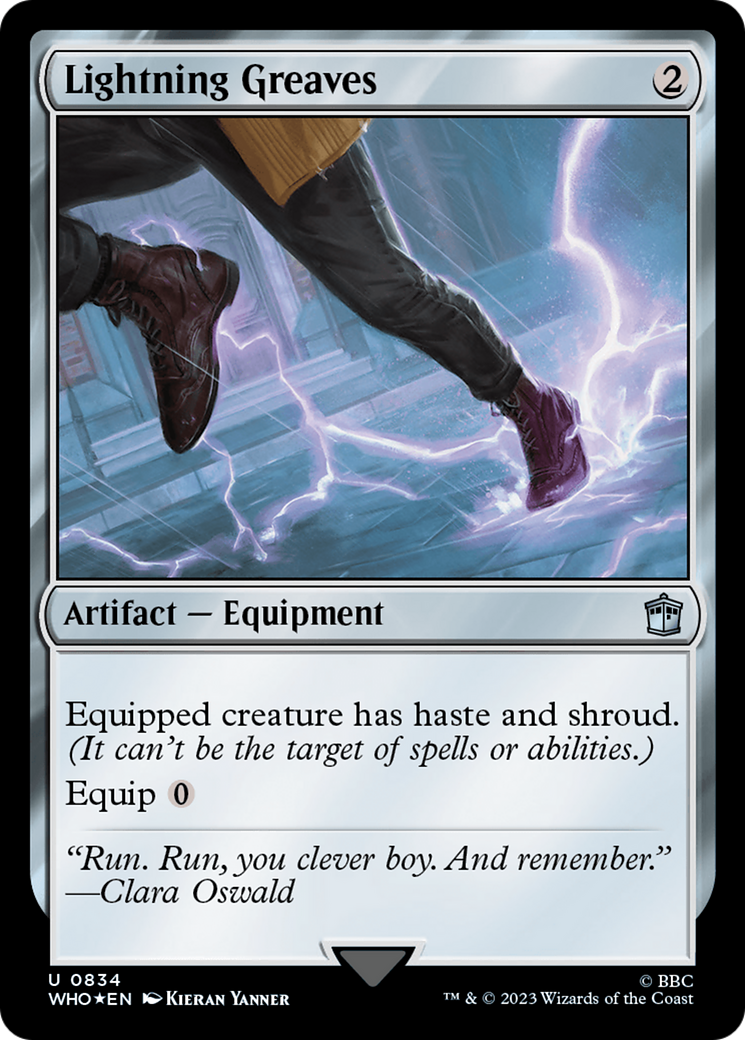 Lightning Greaves (Surge Foil) [Doctor Who] | North Game Den