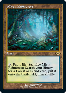 Misty Rainforest (Retro) [Modern Horizons 2] | North Game Den