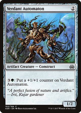 Verdant Automaton [Aether Revolt] | North Game Den