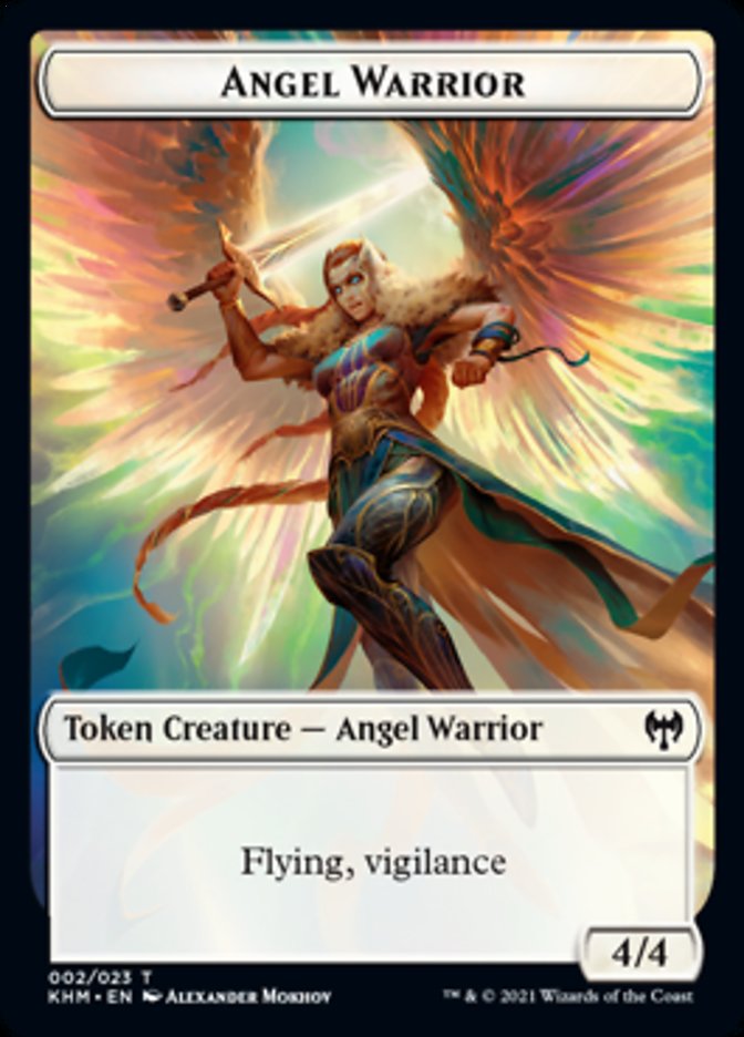 Angel Warrior Token [Kaldheim] | North Game Den