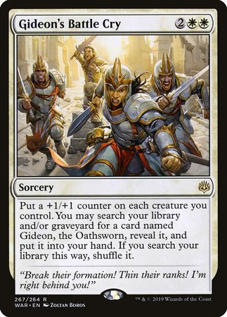 Gideon's Battle Cry [War of the Spark] | North Game Den