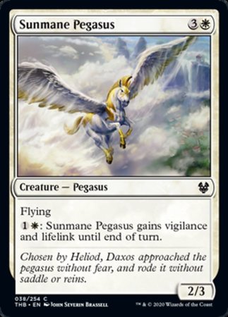 Sunmane Pegasus [Theros Beyond Death] | North Game Den