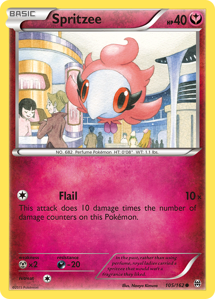 Spritzee (105/162) [XY: BREAKthrough] | North Game Den