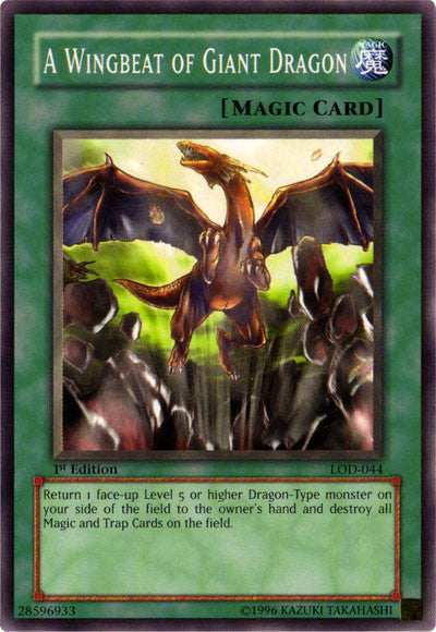 A Wingbeat of Giant Dragon [LOD-044] Common | North Game Den