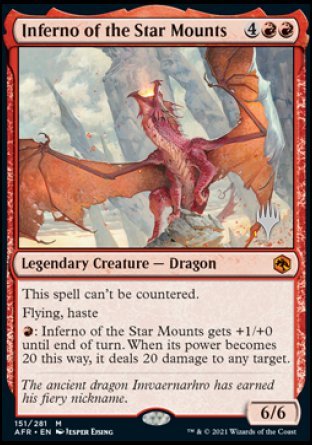 Inferno of the Star Mounts (Promo Pack) [Dungeons & Dragons: Adventures in the Forgotten Realms Promos] | North Game Den
