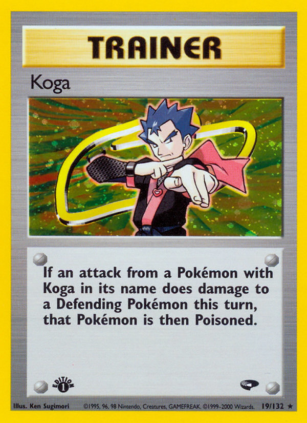 Koga (19/132) [Gym Challenge 1st Edition] | North Game Den