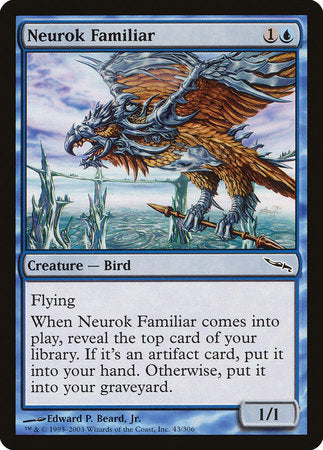 Neurok Familiar [Mirrodin] | North Game Den