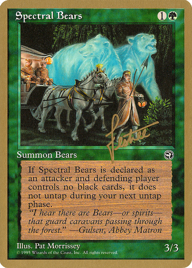 Spectral Bears (Bertrand Lestree) [Pro Tour Collector Set] | North Game Den