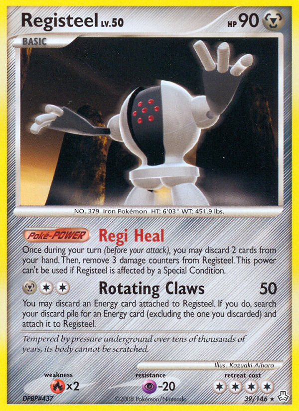 Registeel (39/146) [Diamond & Pearl: Legends Awakened] | North Game Den
