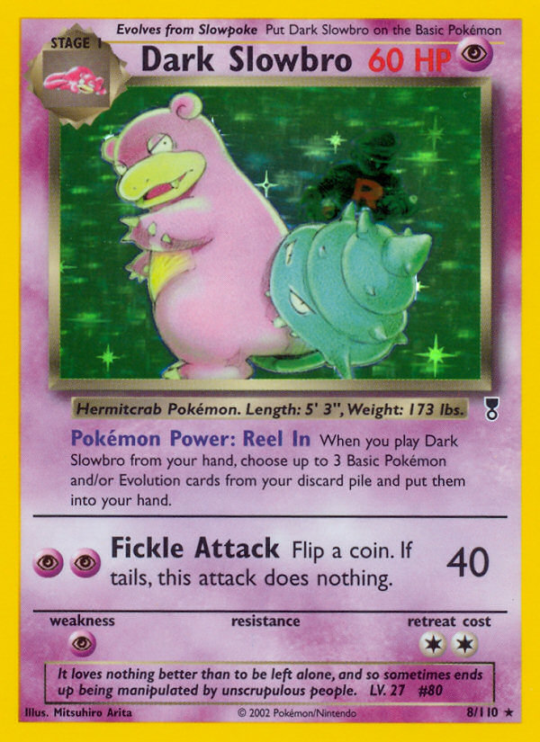 Dark Slowbro (8/110) [Legendary Collection] | North Game Den