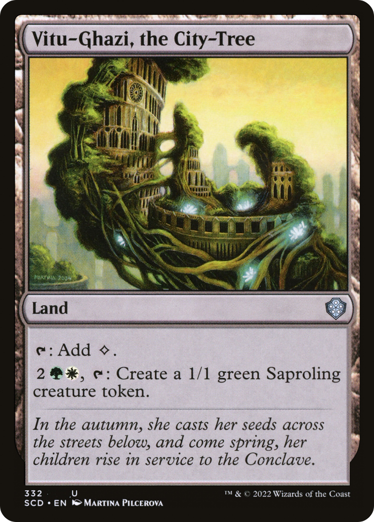 Vitu-Ghazi, the City-Tree [Starter Commander Decks] | North Game Den