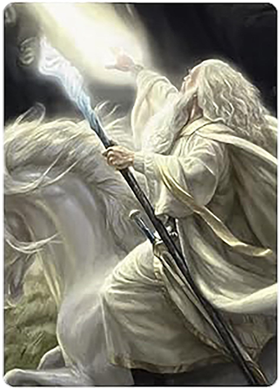 Gandalf of the Secret Fire Art Card [The Lord of the Rings: Tales of Middle-earth Art Series] | North Game Den