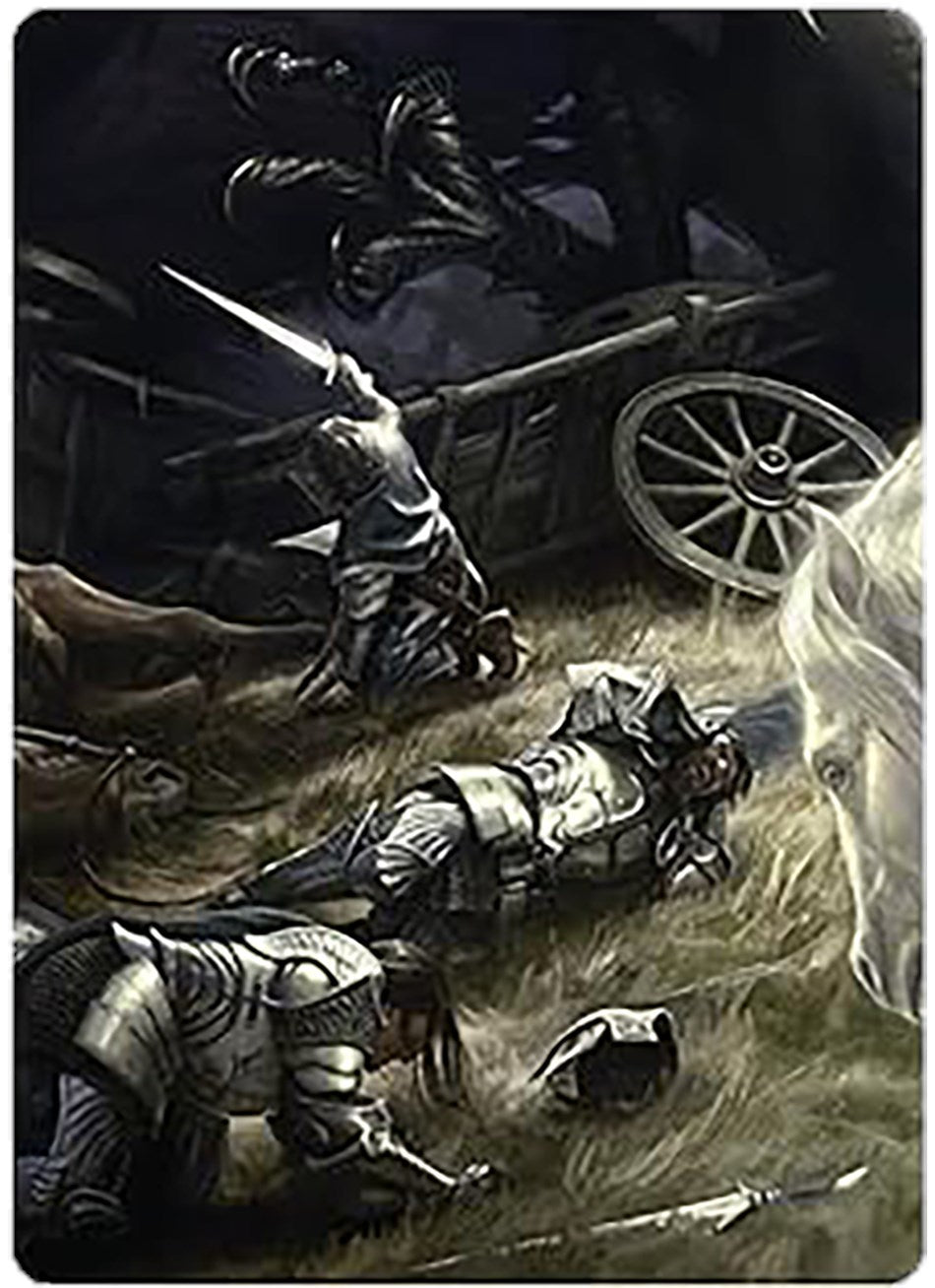 Courageous Resolve Art Card [The Lord of the Rings: Tales of Middle-earth Art Series] | North Game Den