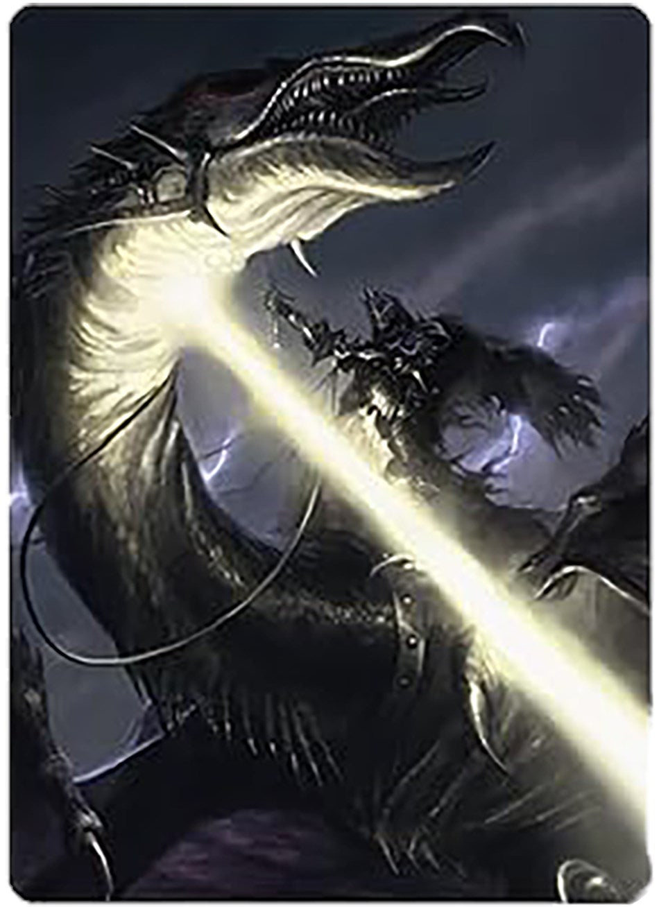 Olorin's Searing Light Art Card [The Lord of the Rings: Tales of Middle-earth Art Series] | North Game Den