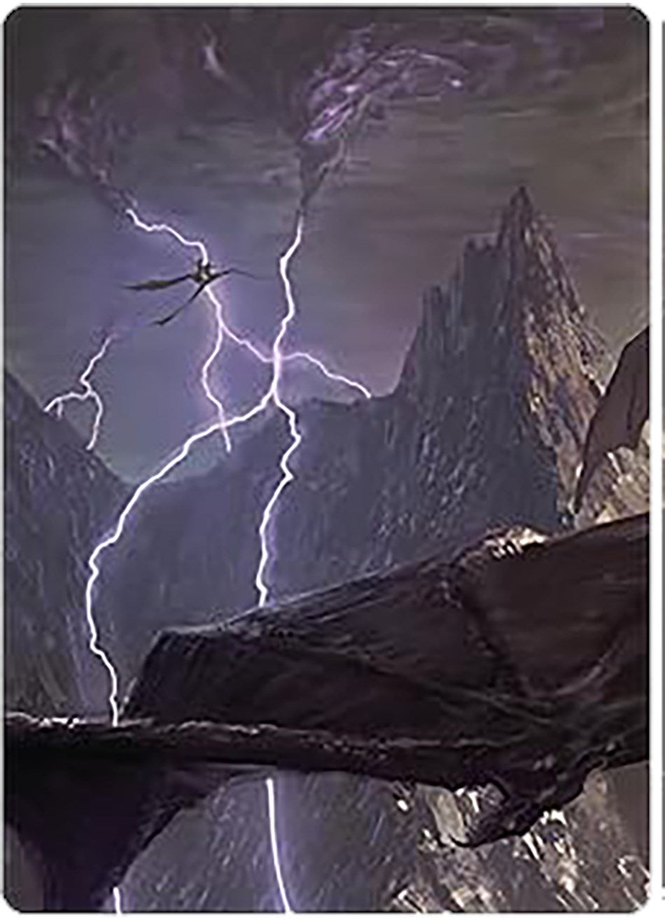 Call Forth the Tempest Art Card [The Lord of the Rings: Tales of Middle-earth Art Series] | North Game Den