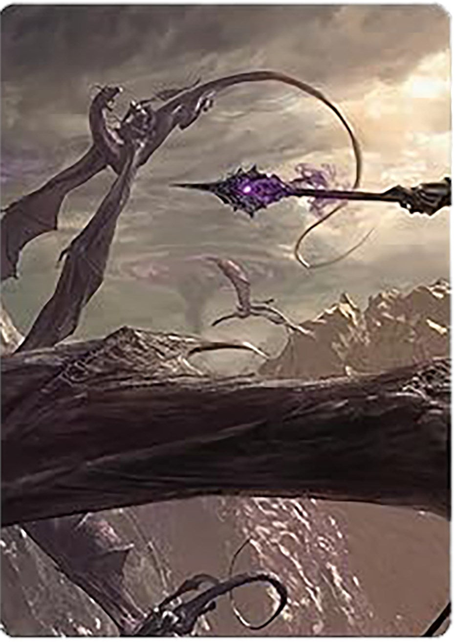 Nazgul Battle-Mace Art Card [The Lord of the Rings: Tales of Middle-earth Art Series] | North Game Den