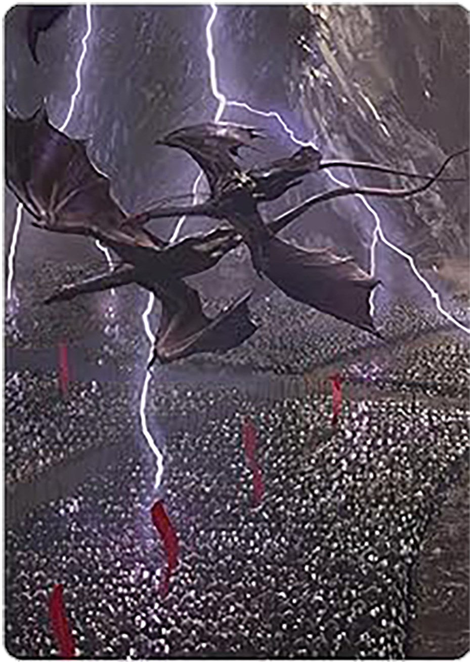 Mordor on the March Art Card [The Lord of the Rings: Tales of Middle-earth Art Series] | North Game Den