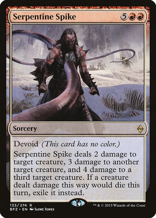 Serpentine Spike [Battle for Zendikar] | North Game Den