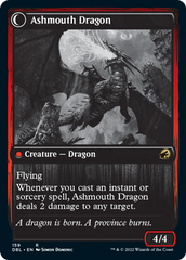 Smoldering Egg // Ashmouth Dragon [Innistrad: Double Feature] | North Game Den