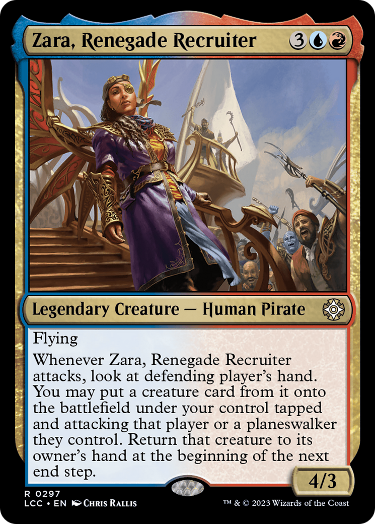 Zara, Renegade Recruiter [The Lost Caverns of Ixalan Commander] | North Game Den