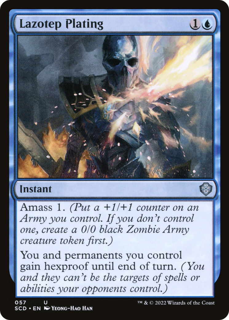 Lazotep Plating [Starter Commander Decks] | North Game Den
