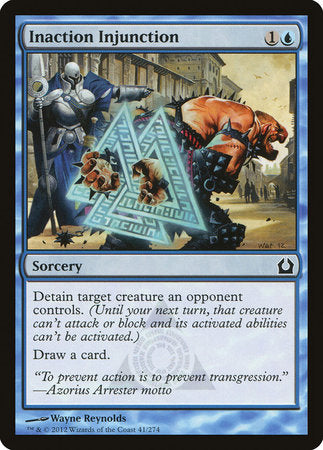 Inaction Injunction [Return to Ravnica] | North Game Den