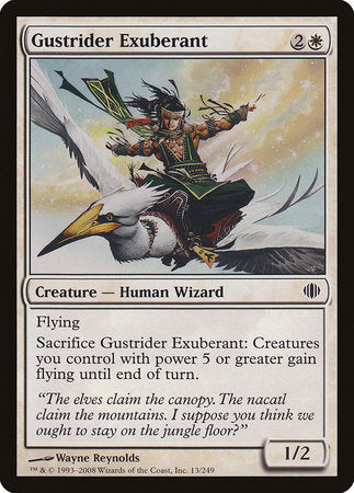 Gustrider Exuberant [Shards of Alara] | North Game Den