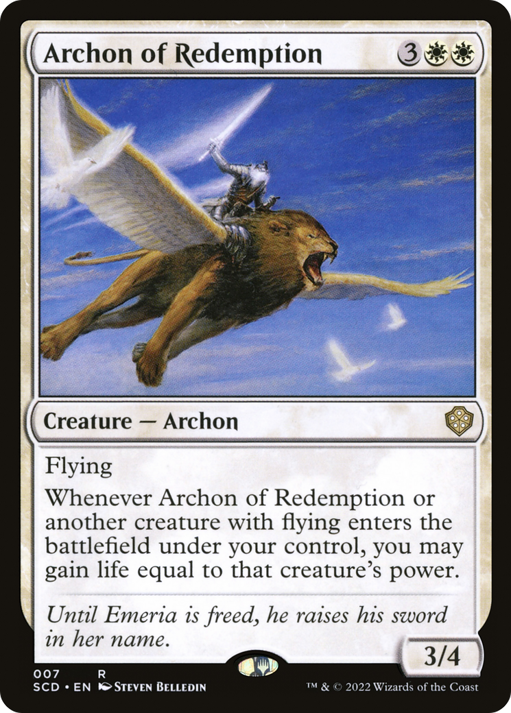 Archon of Redemption [Starter Commander Decks] | North Game Den