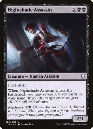 Nightshade Assassin [Commander 2019] | North Game Den