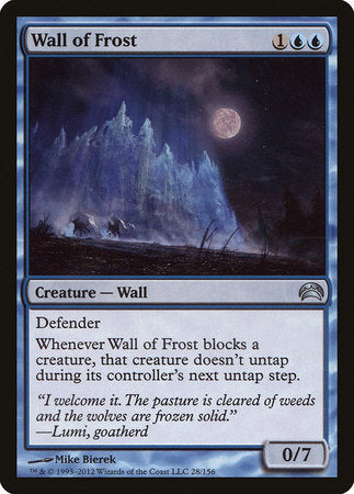 Wall of Frost [Planechase 2012] | North Game Den