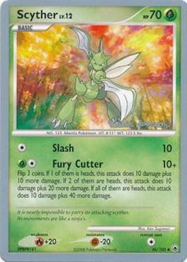 Scyther LV.12 (46/100) (Intimidation - Tristan Robinson) [World Championships 2008] | North Game Den