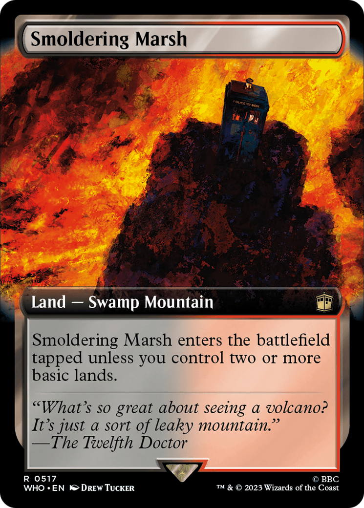 Smoldering Marsh (Extended Art) [Doctor Who] | North Game Den