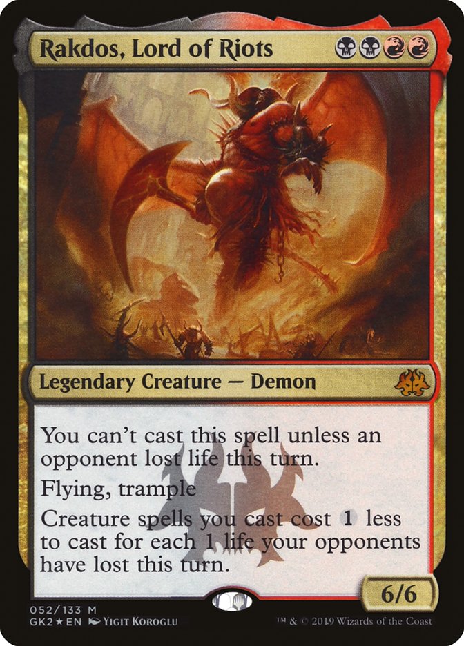 Rakdos, Lord of Riots [Ravnica Allegiance Guild Kit] | North Game Den