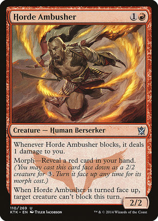 Horde Ambusher [Khans of Tarkir] | North Game Den