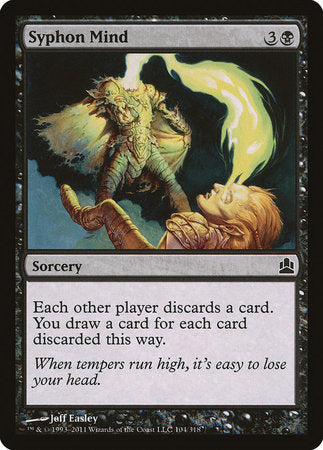 Syphon Mind [Commander 2011] | North Game Den
