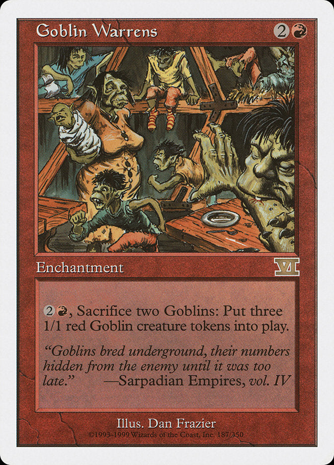 Goblin Warrens [Classic Sixth Edition] | North Game Den