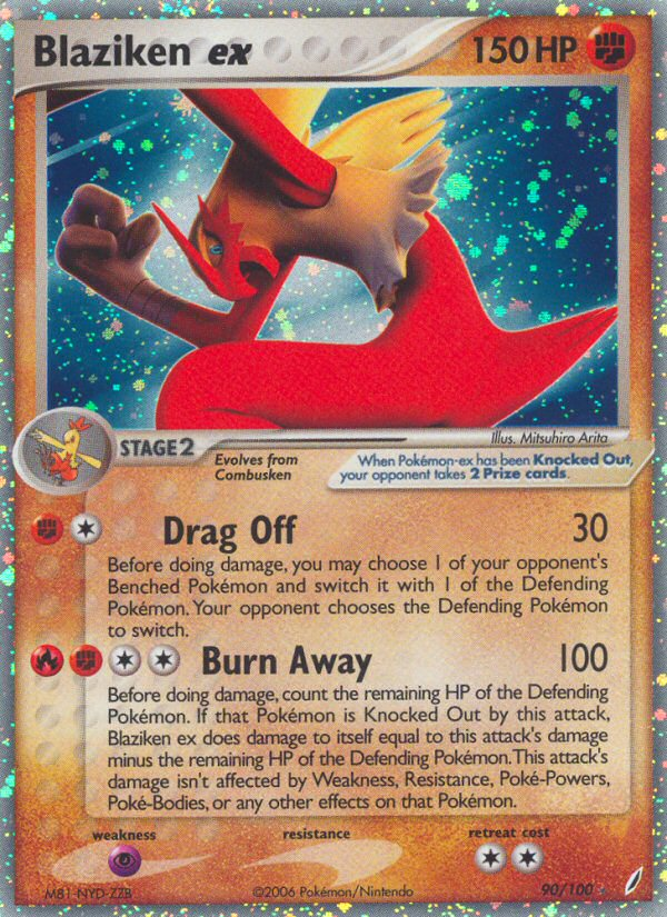 Blaziken ex (90/100) [EX: Crystal Guardians] | North Game Den