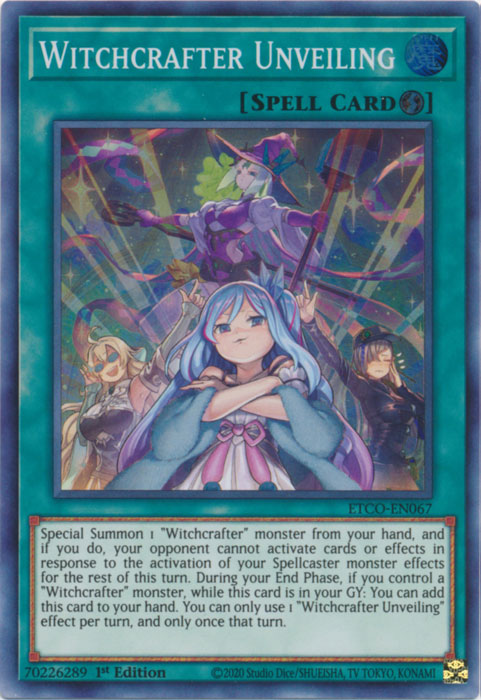 Witchcrafter Unveiling [ETCO-EN067] Super Rare | North Game Den