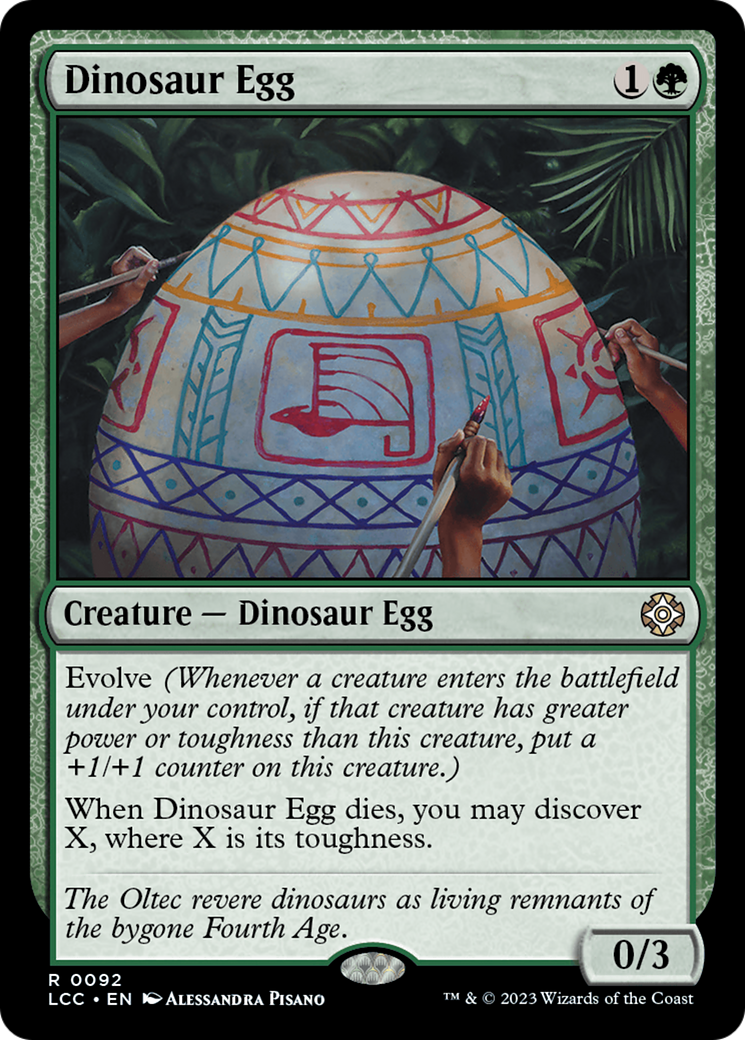 Dinosaur Egg [The Lost Caverns of Ixalan Commander] | North Game Den