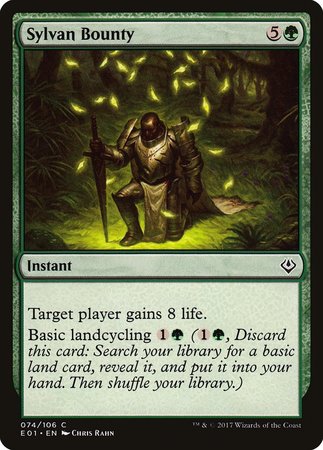 Sylvan Bounty [Archenemy: Nicol Bolas] | North Game Den