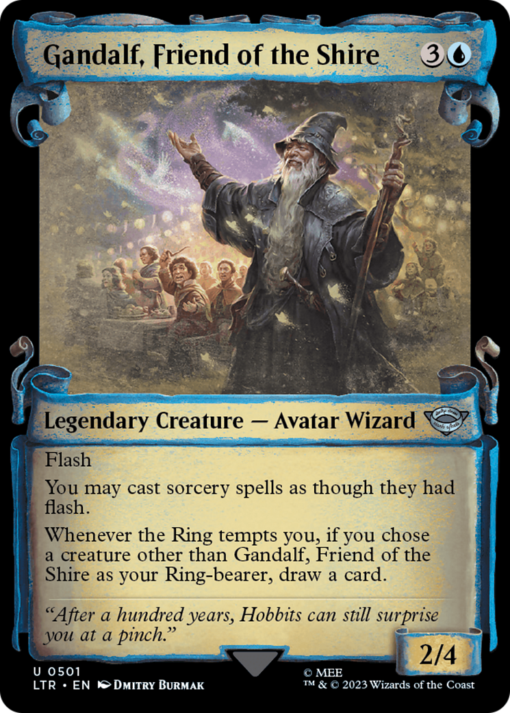 Gandalf, Friend of the Shire [The Lord of the Rings: Tales of Middle-Earth Showcase Scrolls] | North Game Den