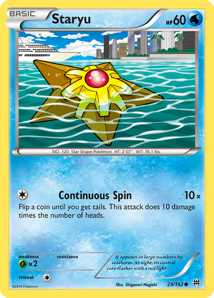 Staryu (29/162) [XY: BREAKthrough] | North Game Den