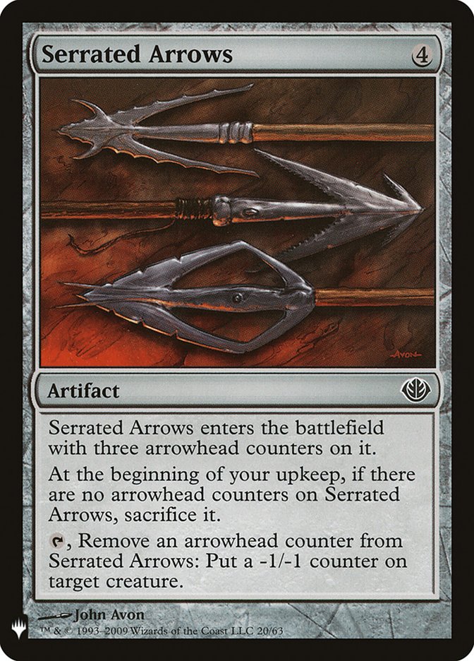 Serrated Arrows [Mystery Booster] | North Game Den