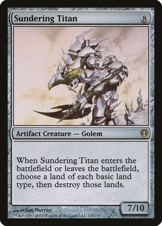 Sundering Titan [Archenemy] | North Game Den