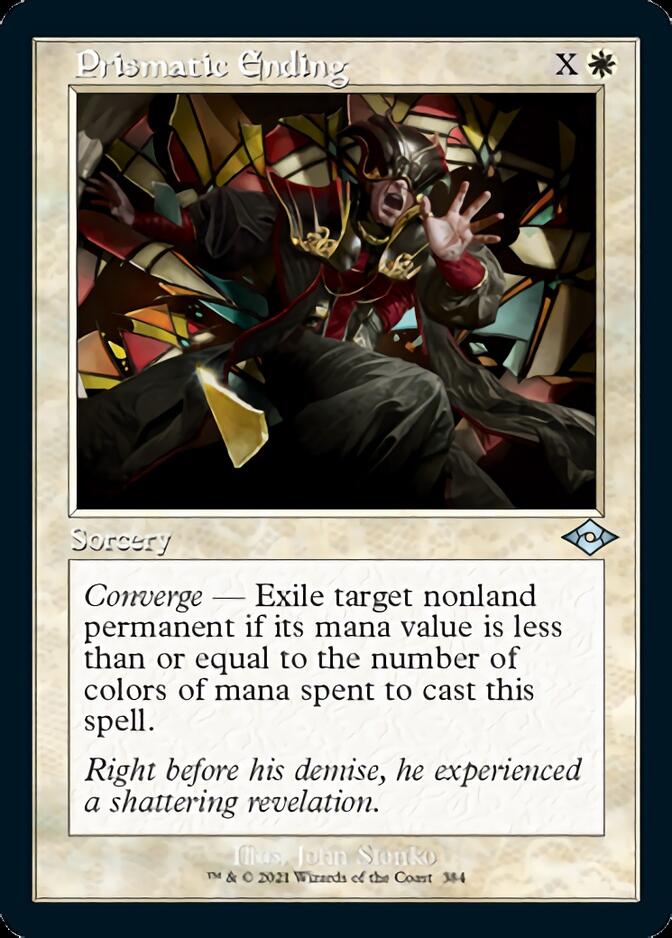 Prismatic Ending (Retro Foil Etched) [Modern Horizons 2] | North Game Den