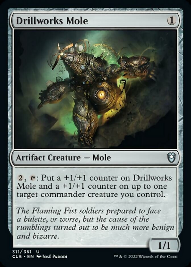 Drillworks Mole [Commander Legends: Battle for Baldur's Gate] | North Game Den