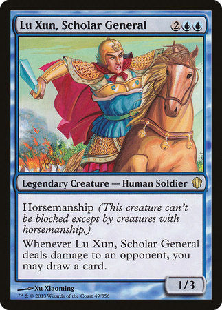 Lu Xun, Scholar General [Commander 2013] | North Game Den