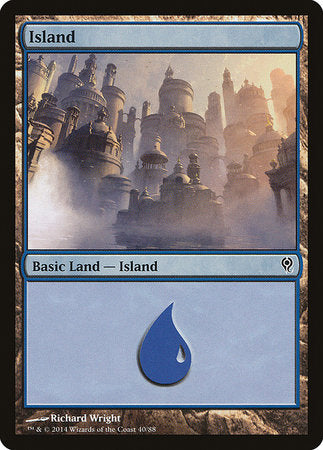 Island (40) [Duel Decks: Jace vs. Vraska] | North Game Den