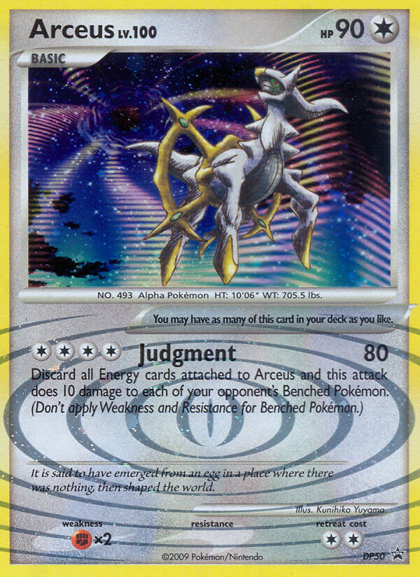 Arceus (DP50) [Diamond & Pearl: Black Star Promos] | North Game Den