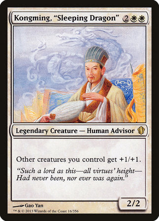 Kongming, "Sleeping Dragon" [Commander 2013] | North Game Den